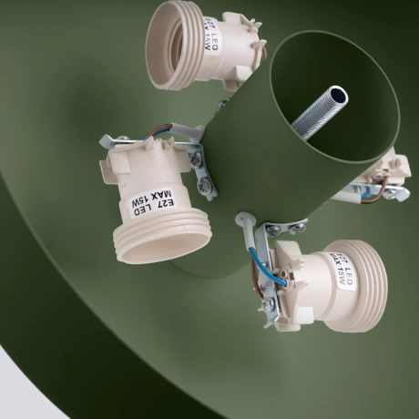 Ceiling lamp OMIQ olive green