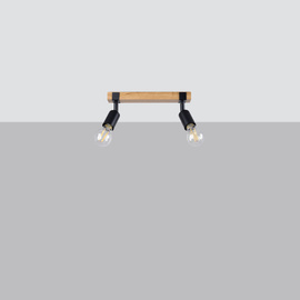 Ceiling lamp ZUCA 2 black