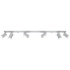 Ceiling lamp RING 6L grey