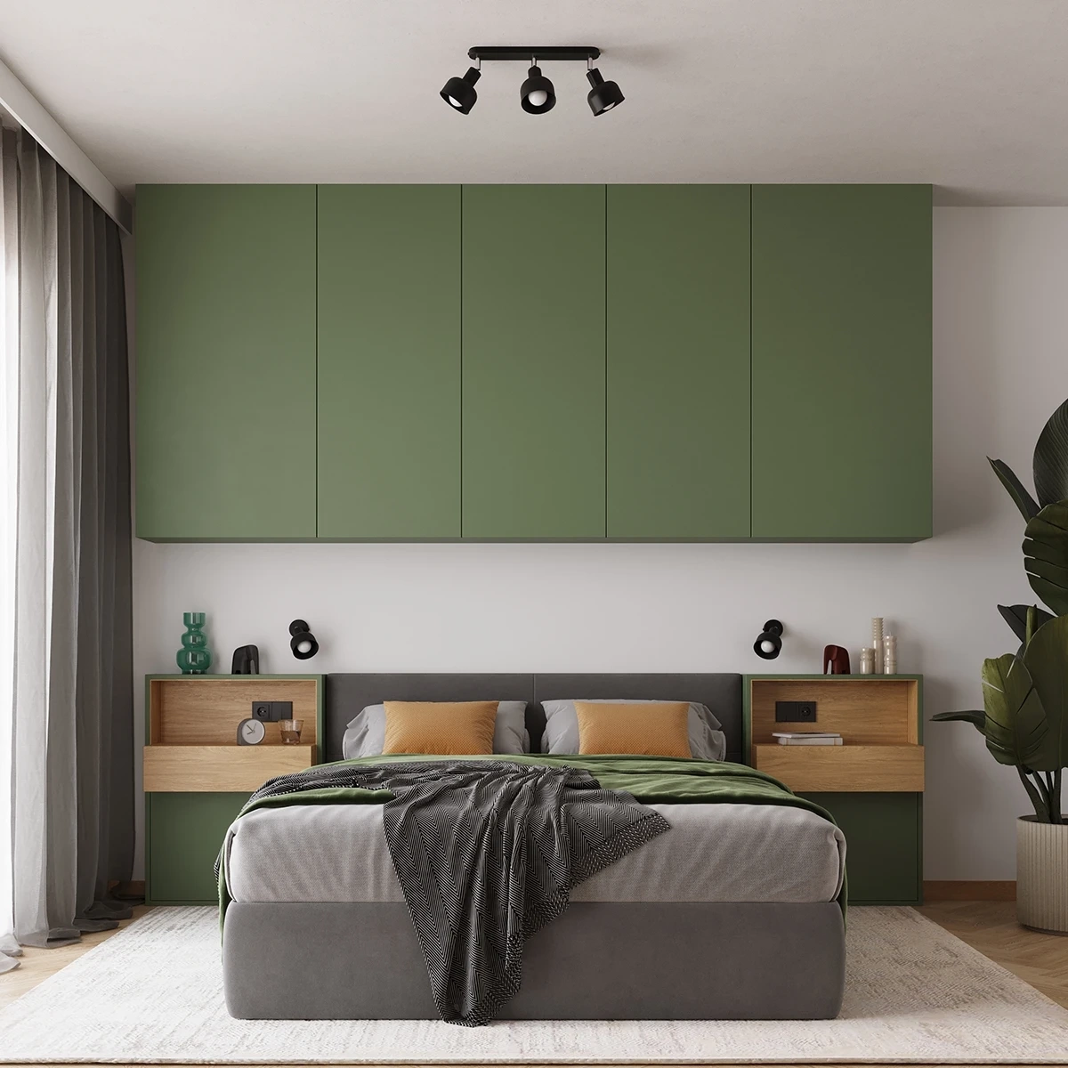 Wall lamp ELBA black