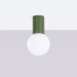 Ceiling lamp HALO olive green IP44