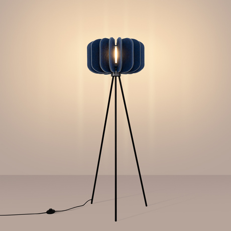 Floor lamp MULA 45 navy