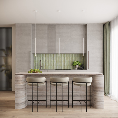 Pendant lamp ARCHE 2P white