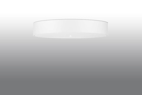 Ceiling lamp SKALA 80 white + 6x LED Bulb E27 3000K Warm 7.5W 620lm