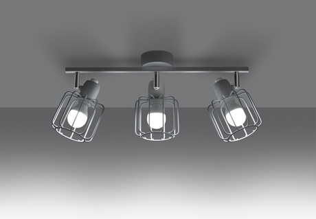 Ceiling lamp BELUCI 3 white + 3x LED Bulb E14 3000K Warm 7.5W 620lm