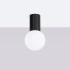 Ceiling lamp HALO black IP44