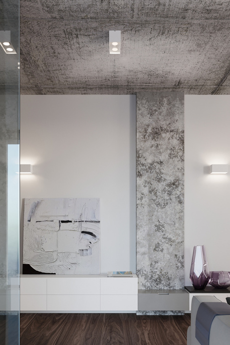 Wall lamp QUAD MAXI white + 2x LED Bulb G9 4000K Cool White 4.5W 530lm