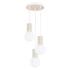 Pendant lamp HALO 3P beige
