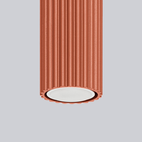 Ceiling lamp KARBON 20 red ochre
