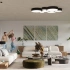 Ceiling lamp ARENA black
