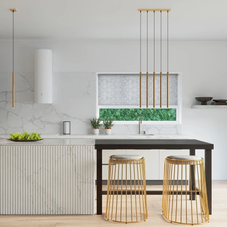 Pendant lamp PASTELO 1 gold