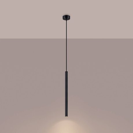 Ceiling light ARCHE 1 black + 1x LED Bulb G9 3000K Warm White 4.5W 450lm