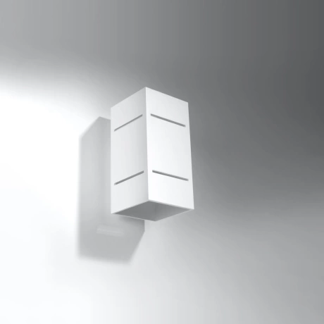 Wall lamp BLOCCO white