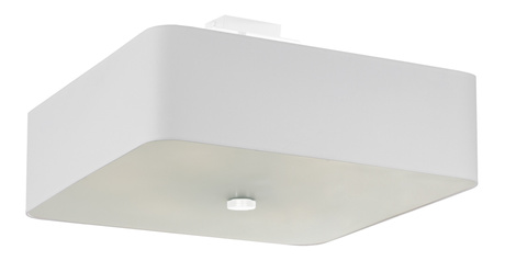 Ceiling lamp LOKKO 45 white + 5x LED Bulb E27 3000K Warm 7.5W 620lm