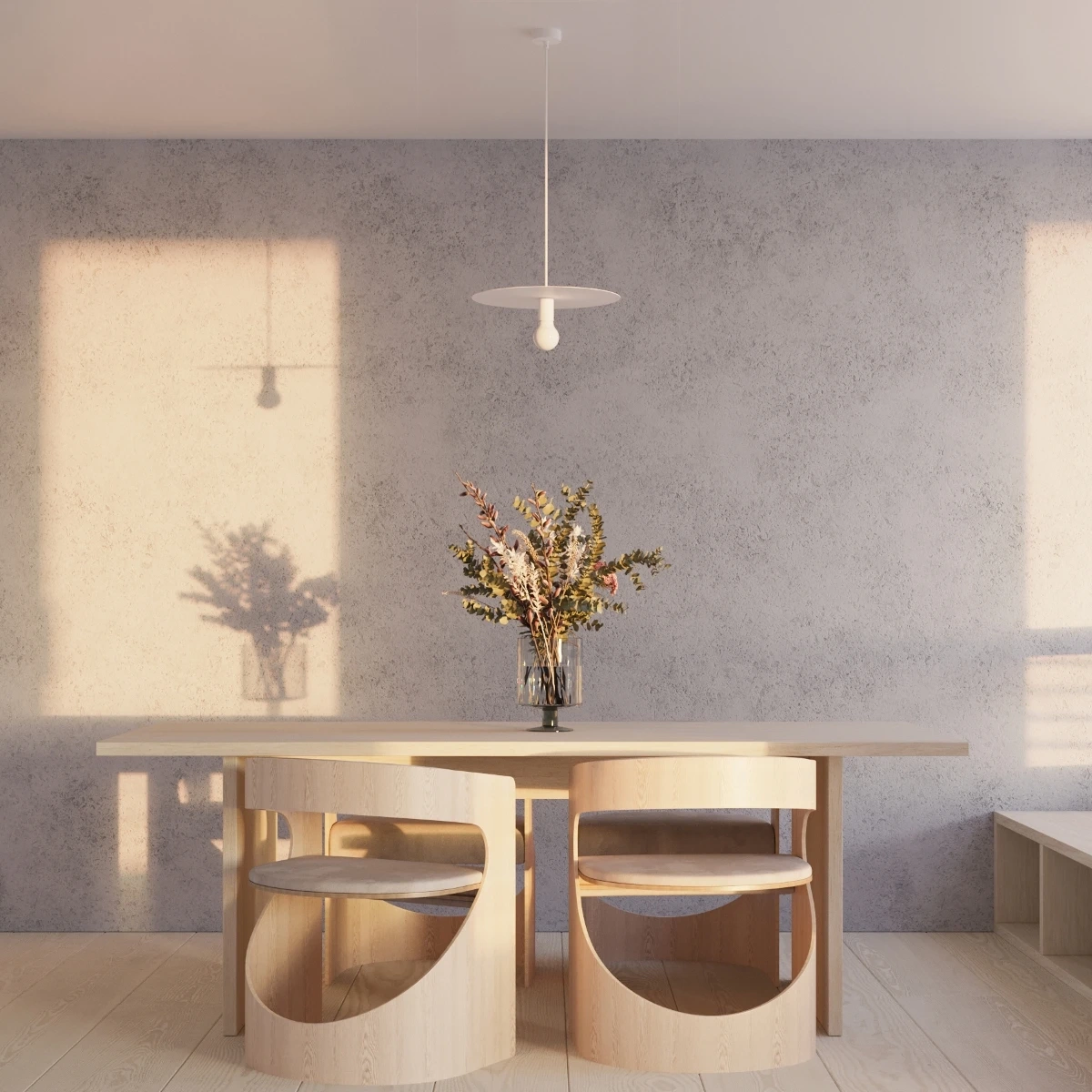Pendant lamp FLAVIO white