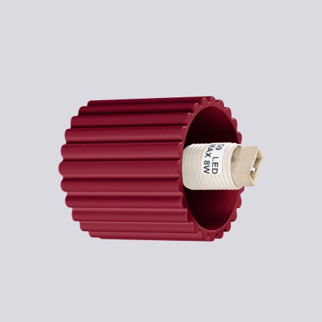 Wall lamp HALO burgundy IP44