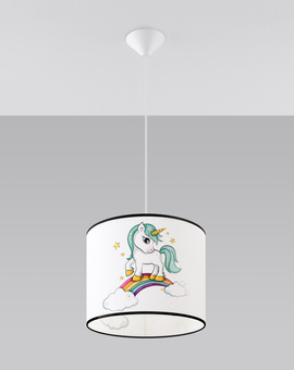 Hanging lamp UNICORN 30 + 1x LED Bulb E27 3000K Warm 7.5W 620lm