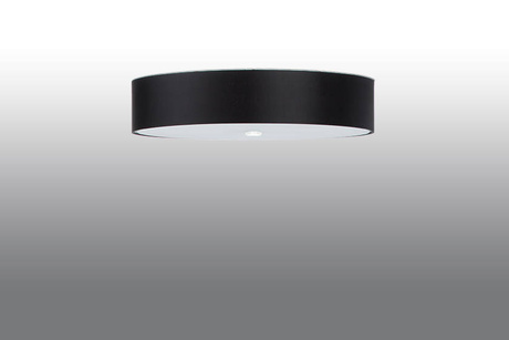 Ceiling light SKALA 60 black + 5x LED Bulb E27 3000K Warm 7.5W 620lm
