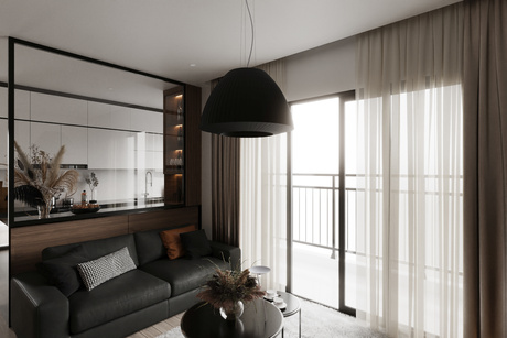 Chandelier BELLA 60 black + 3x LED Bulb E27 4000K Cool White 7.5W 650lm