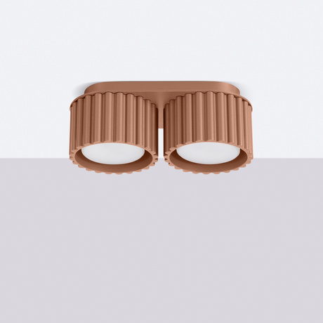 Ceiling lamp AURA 2 mocha Gx53