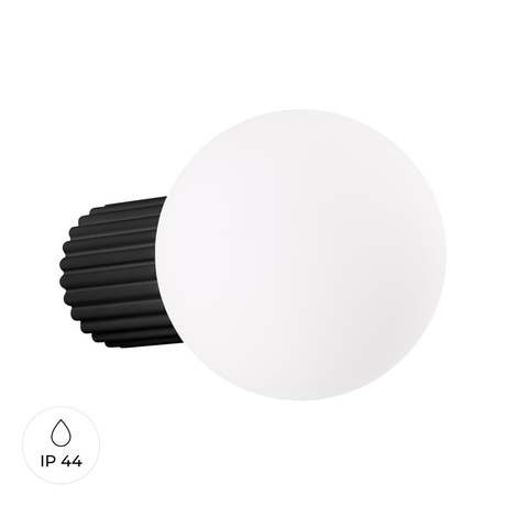 Wall lamp HALO black IP44