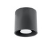 Ceiling lamp ORBIS 1 anthracite + 1x LED bulb GU-10 4000K Cool White 7W 630lm