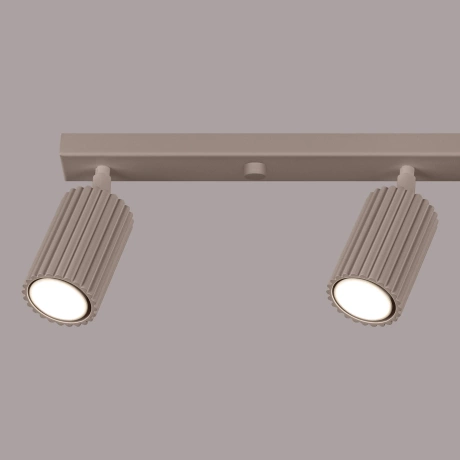 Ceiling lamp KARBON 3P taupe