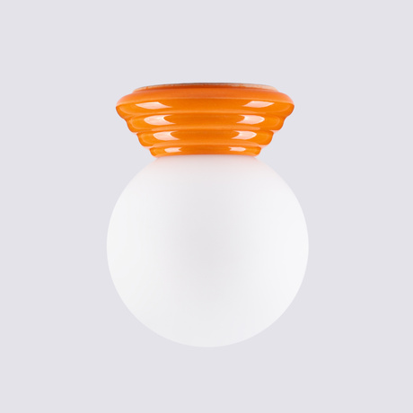 Ceiling lamp ZORI orange IP44