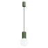 Pendant lamp HALO 1 olive green