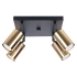 Ceiling lamp WINX 4 black/gold