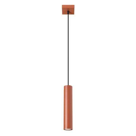 Pendant lamp LAGOS 1 red ochre
