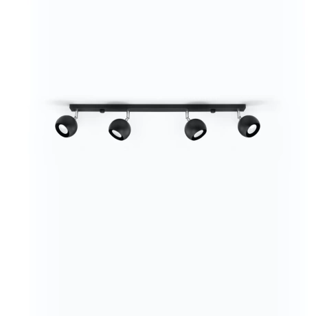 Ceiling lamp OCULARE 4L black