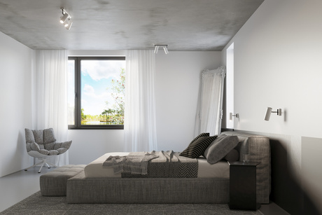 Ceiling lamp DIREZIONE 3 white + 3x LED GU-10 Bulb 4000K Cool White 7W 630lm