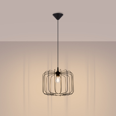 Pendant lamp SKAAR black