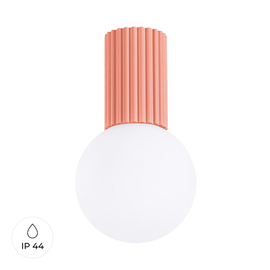Ceiling lamp HALO peach IP44