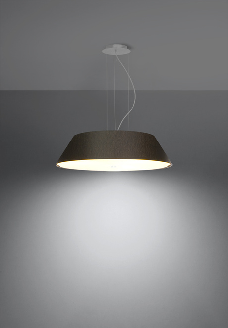 Chandelier VEGA 60 black + 5x LED Bulb E27 4000K Cool White 7.5W 650lm.