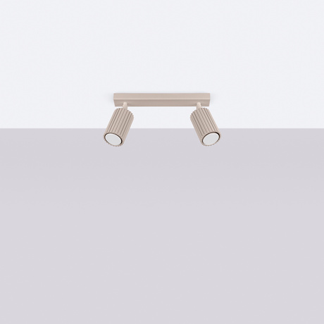 Wall lamp KARBON taupe