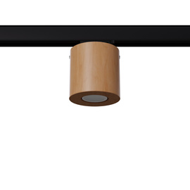 Ceiling lamp ORBIS natural wood GU10 #B