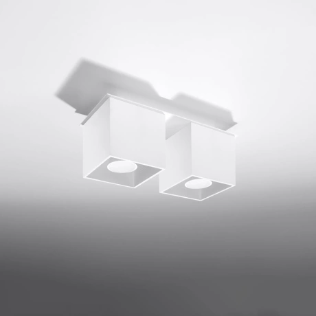 Ceiling lamp QUAD 2 white
