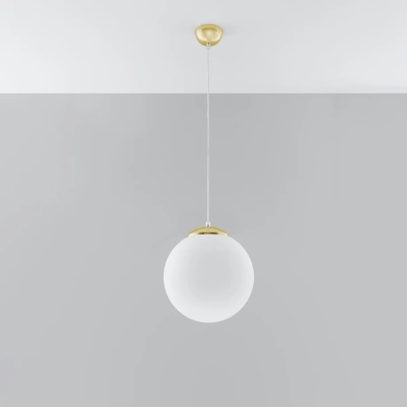 Pendant lamp UGO 30 golden