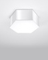 Ceiling lamp SUNDE 13 white + 2x LED Bulb E27 3000K Warm 7.5W 620lm