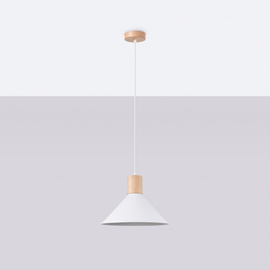 Pendant lamp JAGA white