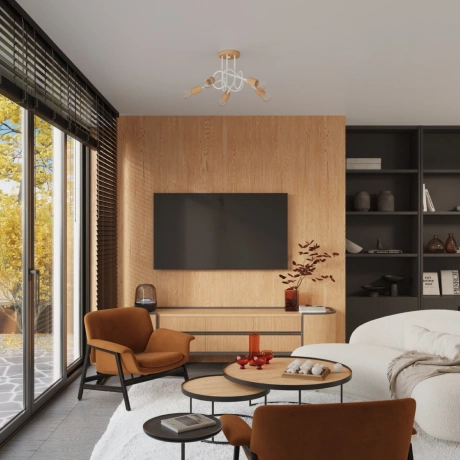 Wall lamp EMBER white