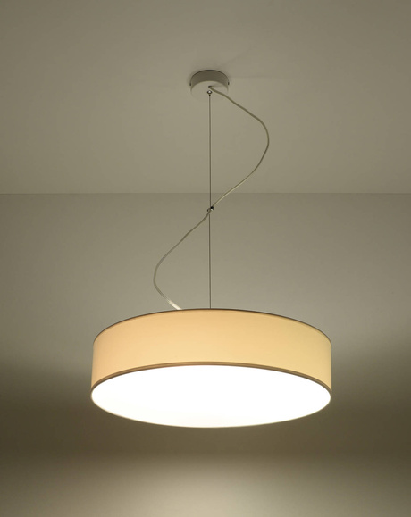 Hanging lamp ARENA 45 WHITE + 3x LED Bulb E27 4000K Cool White 7.5W 650lm