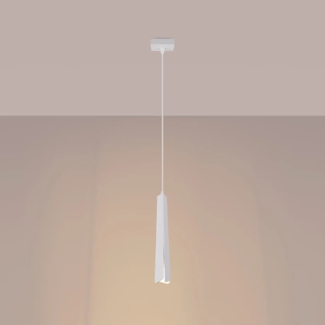 Pendant lamp PRYSM 1 white