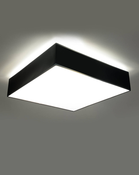 Ceiling lamp HORUS 45 BLACK + 3x LED Bulb E27 3000K Warm 7.5W 620lm
