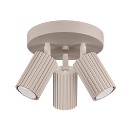 Ceiling lamp KARBON 2 taupe