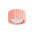 Ceiling lamp AURA 1 peach Gx53