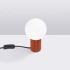Table lamp HALO red ochra
