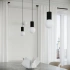 Pendant lamp HALO 3P black